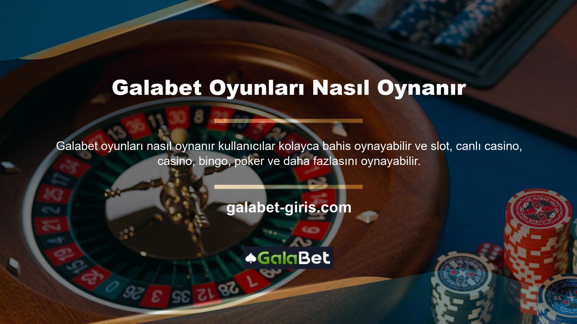 Galabet Casino Oyunlarında canlı bahis oynayarak bakiyenizi artırabilirsiniz