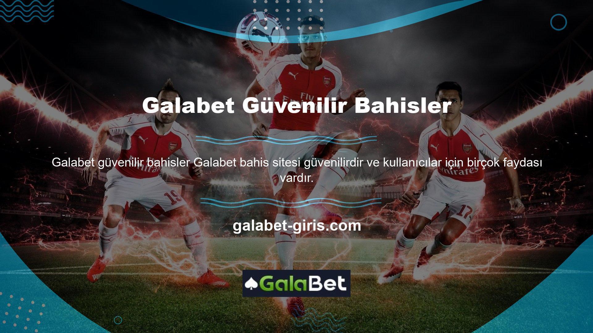 Ücretsiz bahisler alabilir veya bonusla Galabet oynayabilirsiniz ve daha sonra şirketin işlemlerini yapmak için bu miktarları kullanarak daha fazla para kazanabilirsiniz